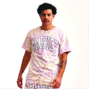 Market Boarder Arc Tie Dye T-Shirt